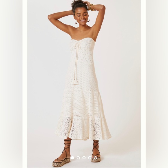 Farm Rio x Anthropologie Crochet Maxi Dresses